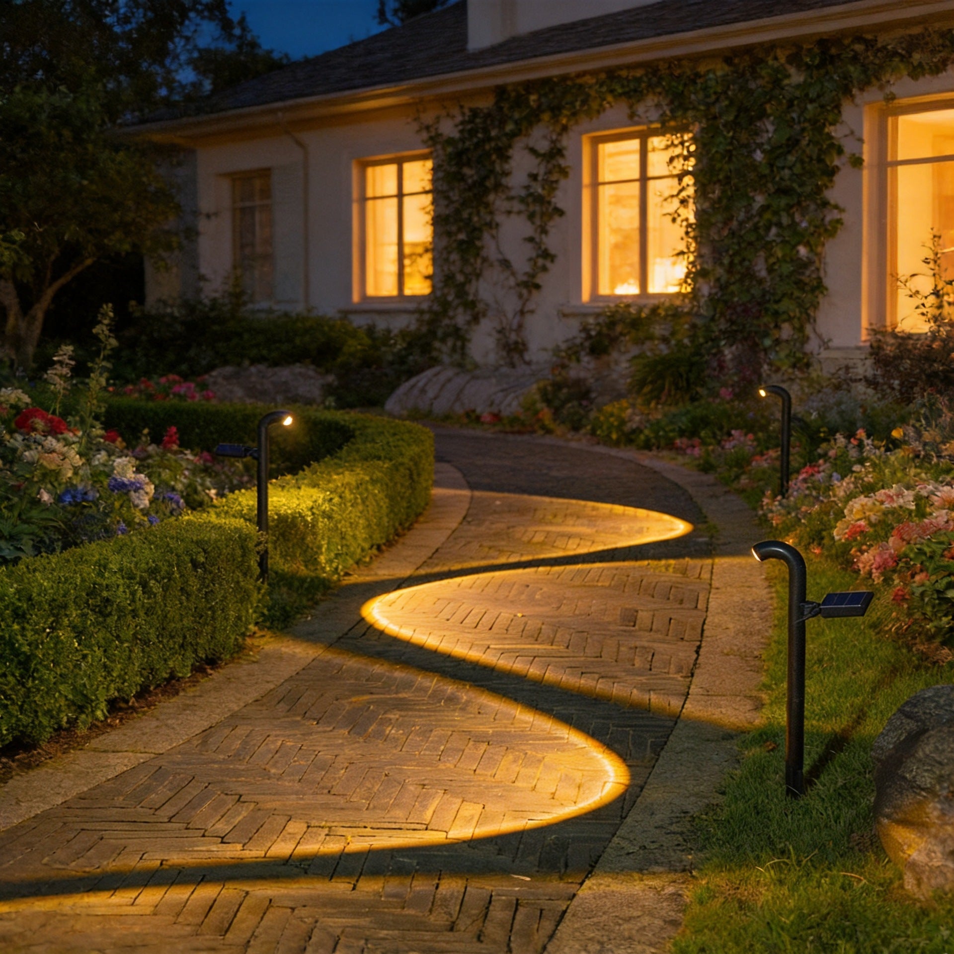 Lumière de paysage solaire décorative atmosphérique