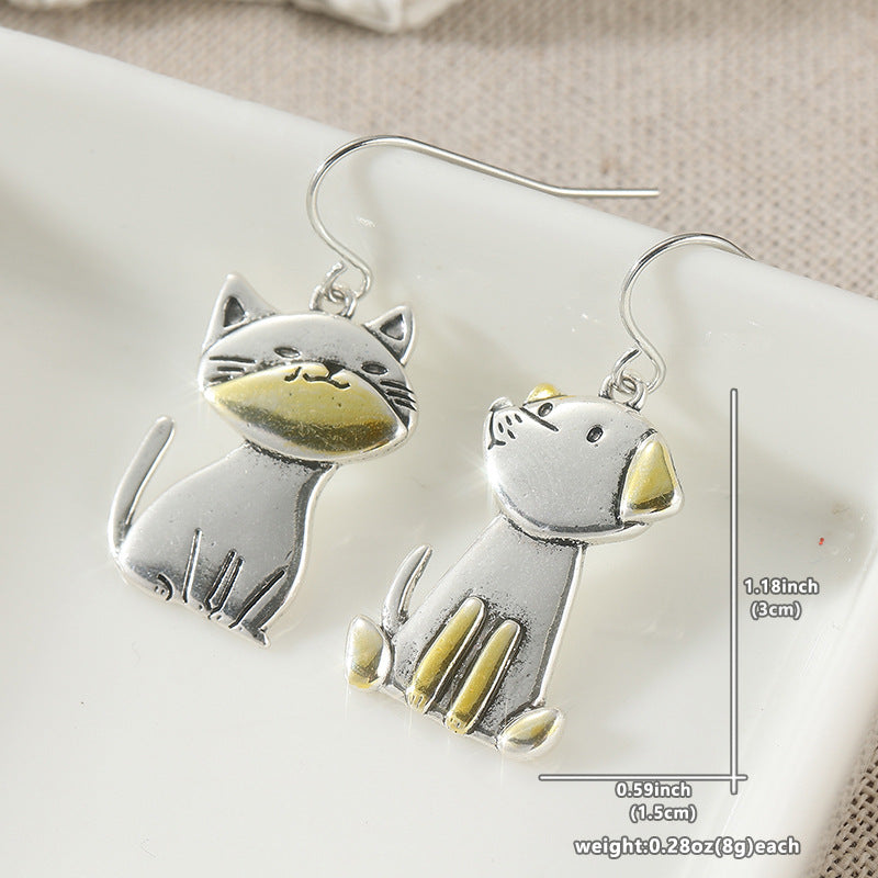 Boucles d'oreilles en cuivre de style bohème