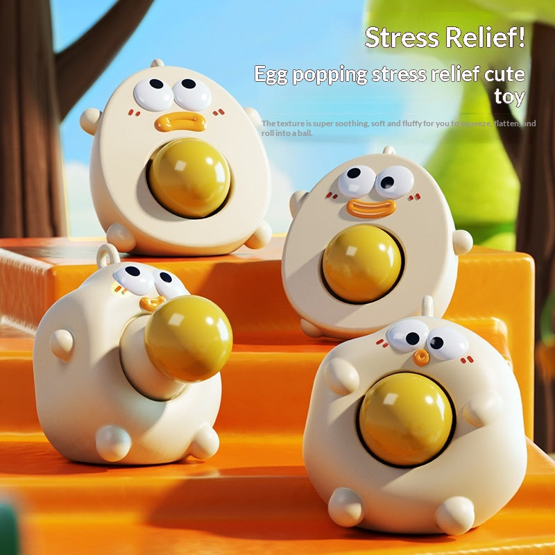 Décompression Squishy Egg Toy presser pour faire des bulles popcute et parfait pour le stress Re