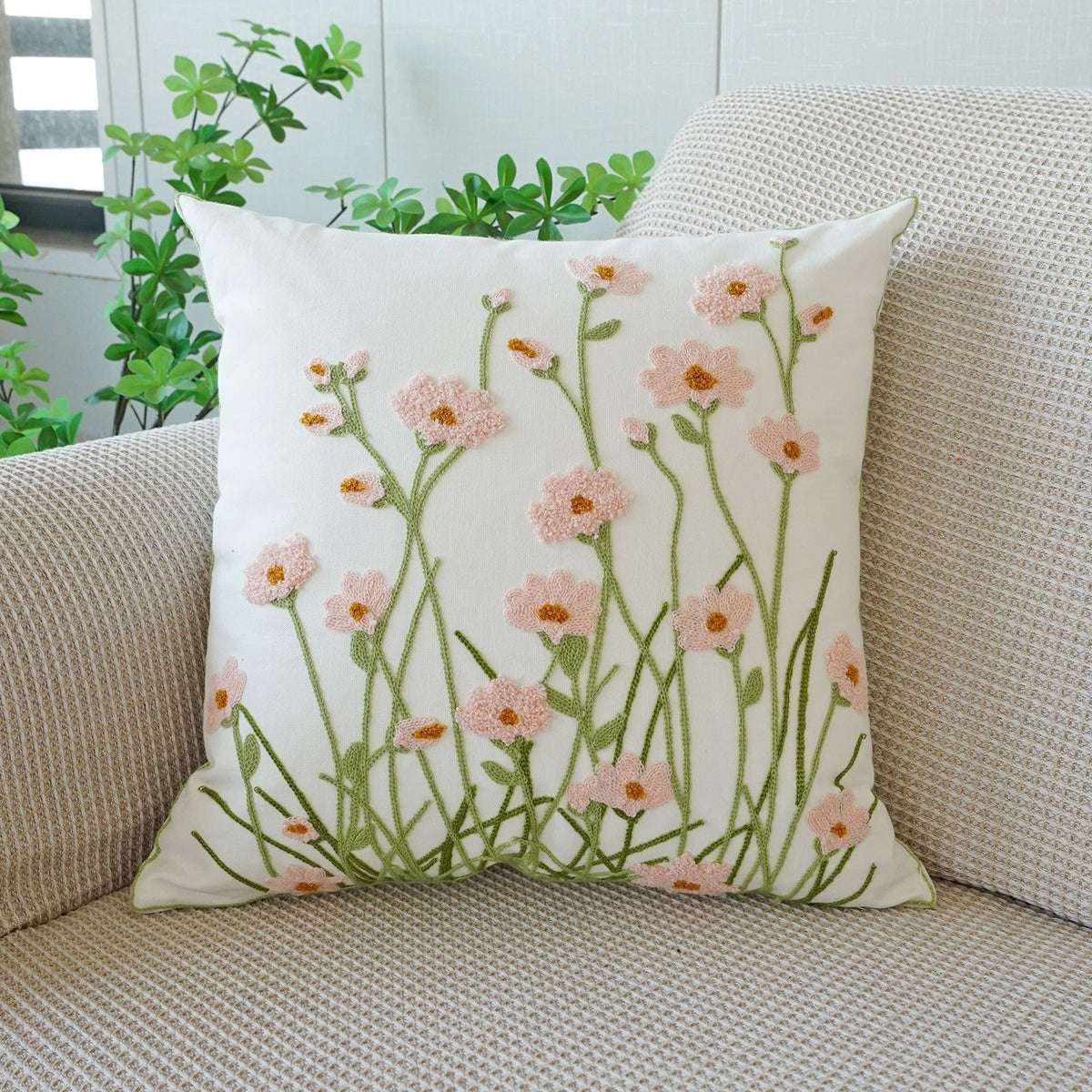 Sofa Cushion Throw Pillow Cushion Pastoral Floral Creative