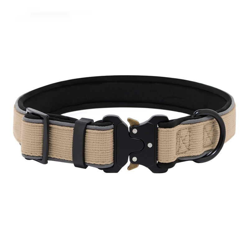 Collier de chien tactiqueHarness réfléchissant réglable