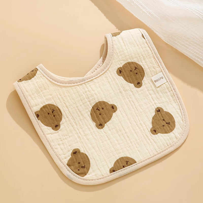 Baby Pure Coton Nettoyant Et Serviette d'eau de bouche