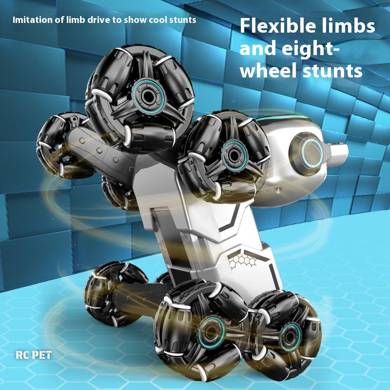 Musique légère Rechargeable Robot Dog Jouets éducatifs Voiture de télécommande pour enfants