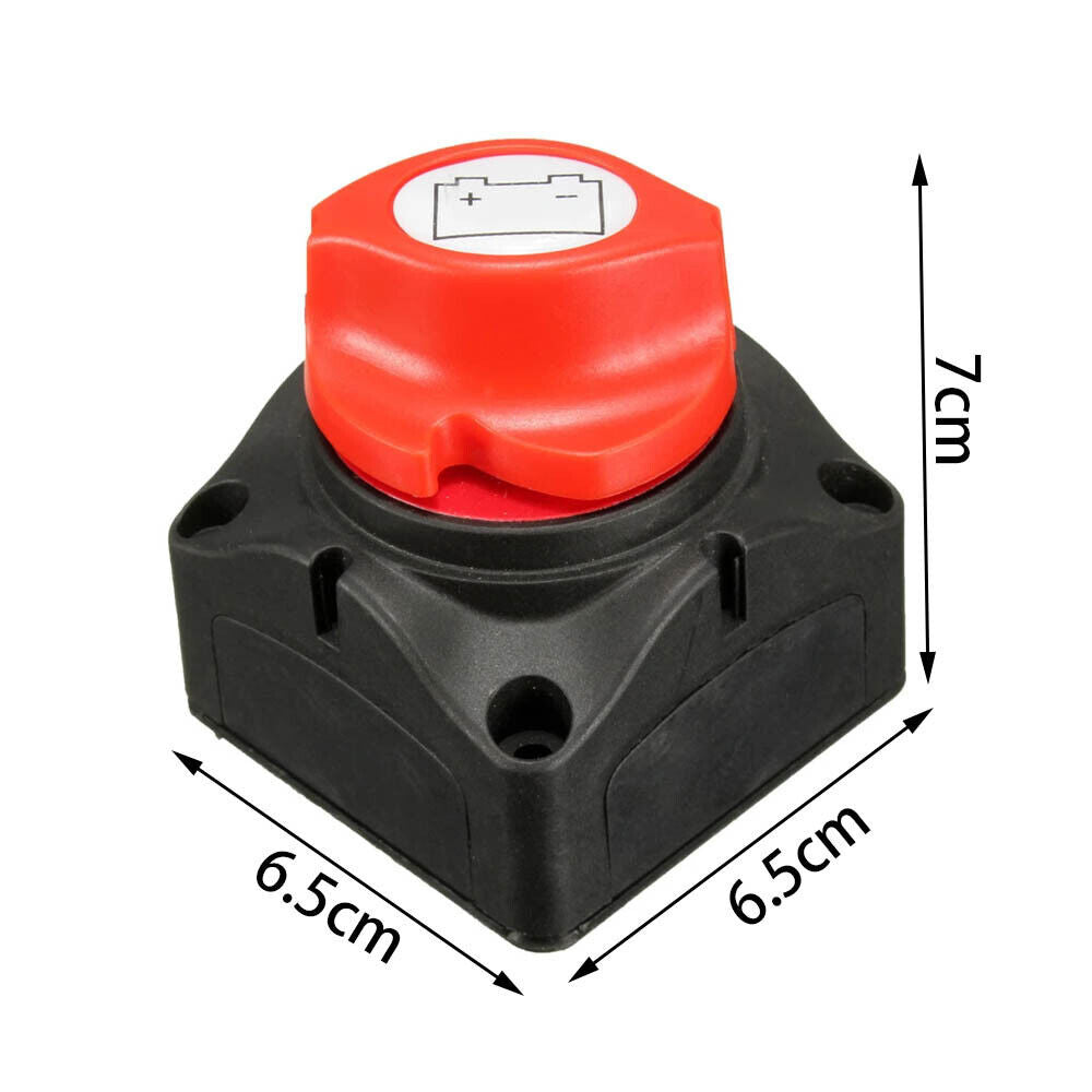 Isolateur de batterie 12V 600A coupé Kill Fit for Knob Marine Boat Camper UK