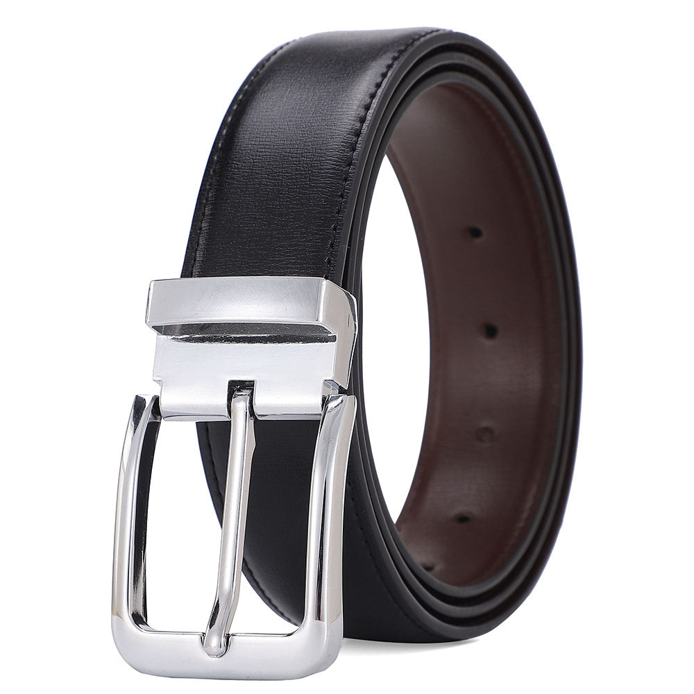 Personnalité homme Trendy Belt Alloy Pin Buckle