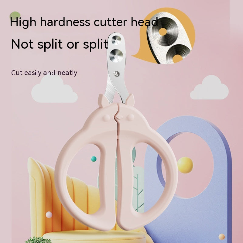 Clippers à ongles de précision de précision de trou rond spécial pour animaux de compagnie