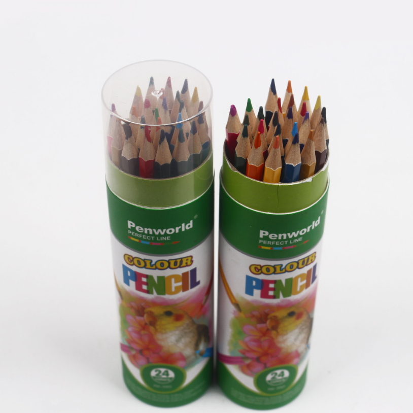 Tube de plomb couleur 24 couleurs