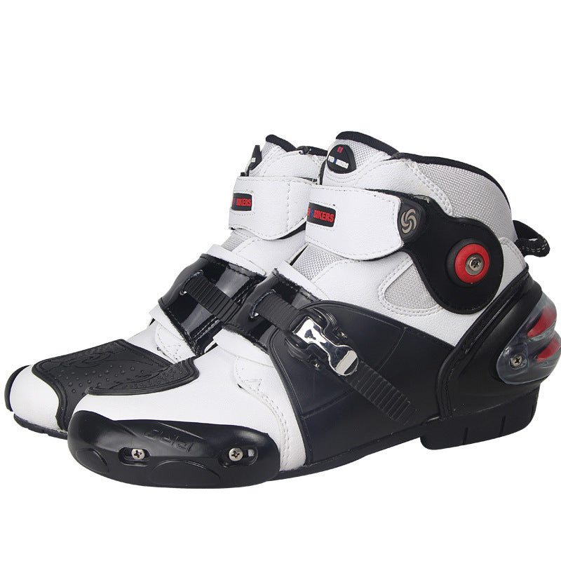 Road moto chaussures d'équitation cheville bottes