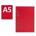 Carnet d'affaires simple livre à feuilles mobiles