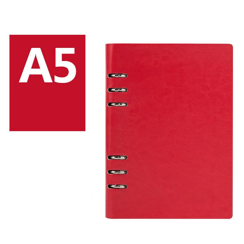 Carnet d'affaires simple livre à feuilles mobiles