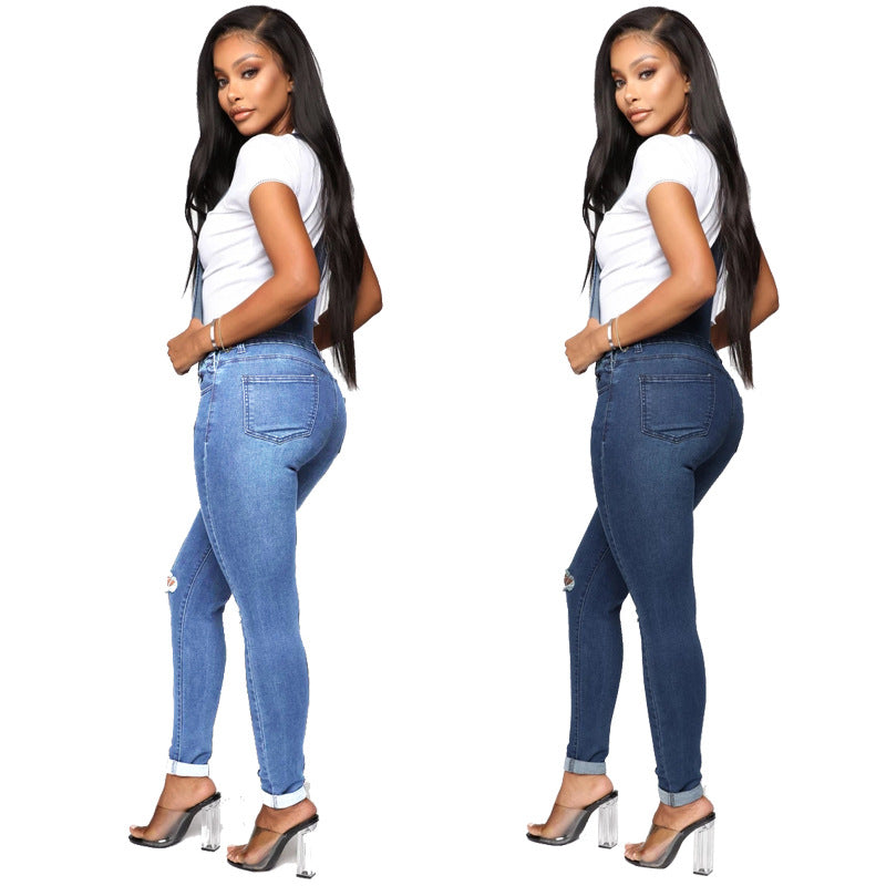 Ensembles de denim lavés pour femmes