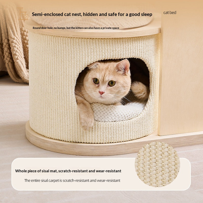 Tour d'escalade de chat à petite empreinte