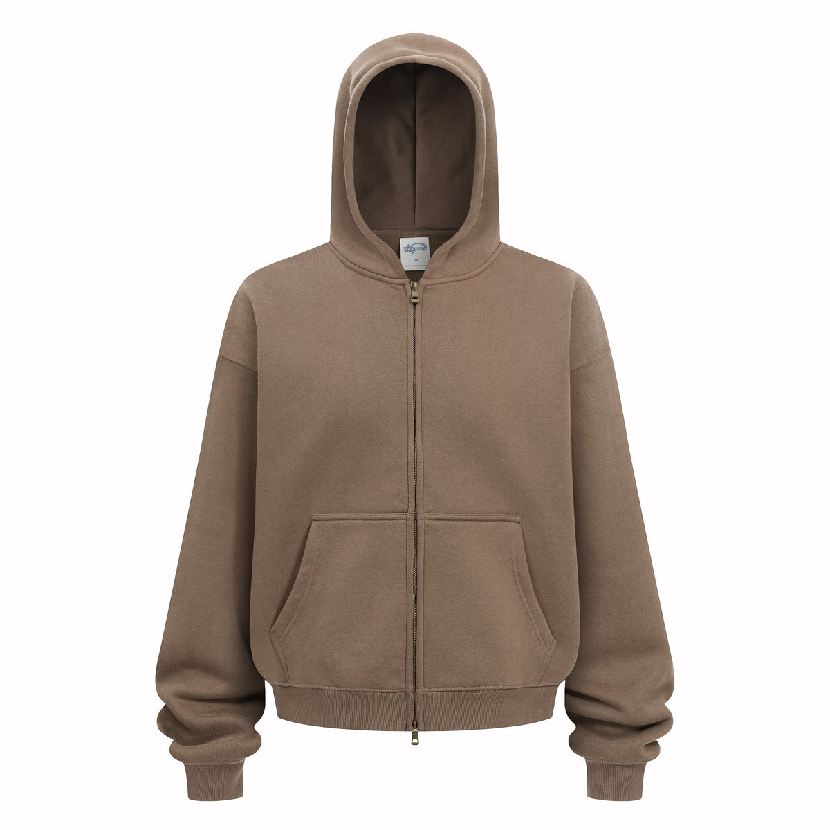 Short and relaxed unisex cardigan jacket
