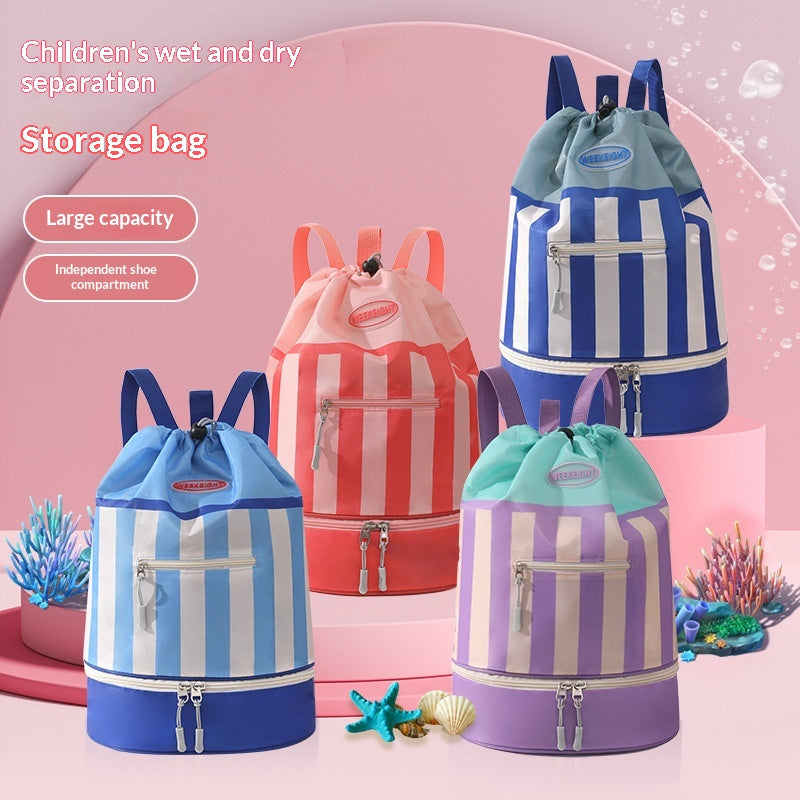 Sac à dos pour enfants avec séparation sèche-humide