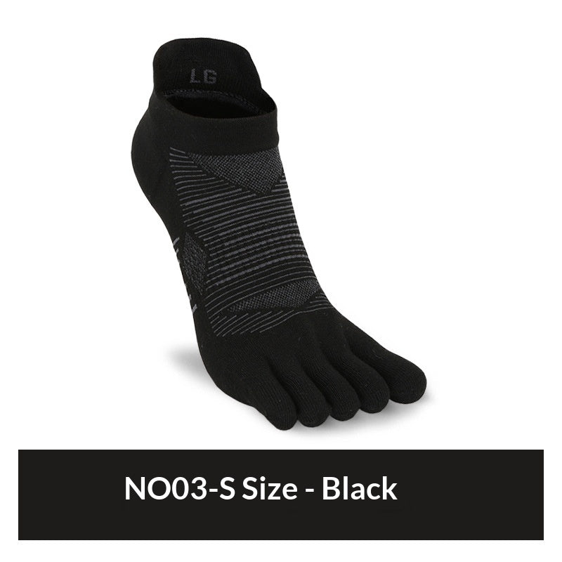Sweat-wicking course de yoga à séchage rapide et les chaussettes à cinq doigts occasionnels