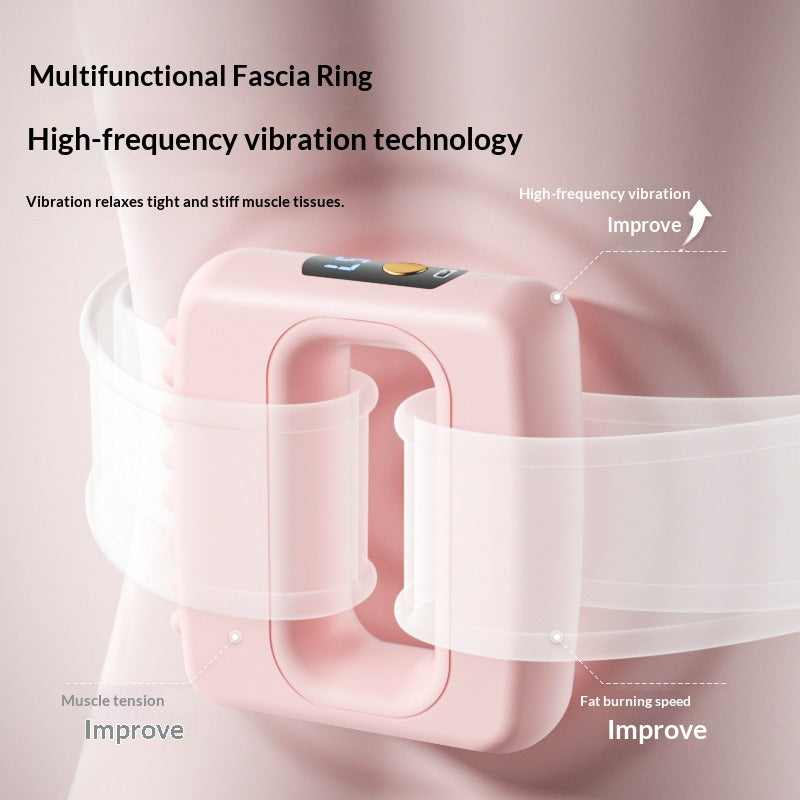 Massager de bague électrique Fascia Massage de vibration de tissu profond avec ceinture A