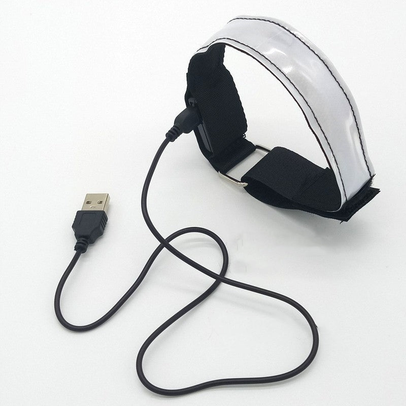 Ceinture de bras de course lumineuse