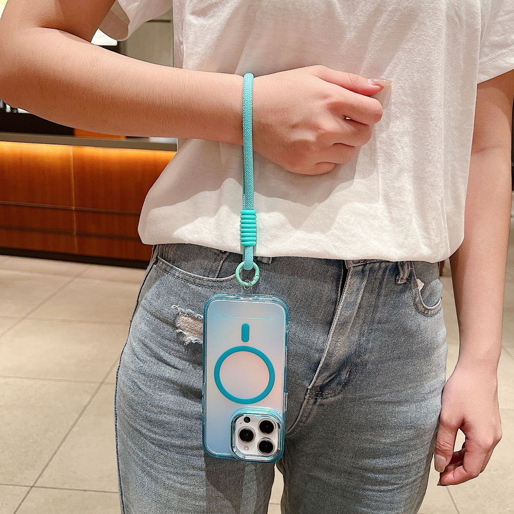 Étui de téléphone Chameleon Ombre Léger Tout inclus résistant à la chute transparent