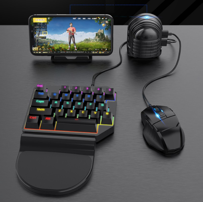 Téléphone portable Clavier de souris Convertisseur de boîte automatique Adaptateur de tablette Support pour