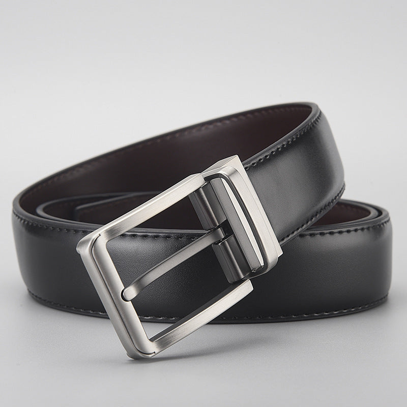 Gentleman Business Style en cuir homme Business Rotation épingle ceinture