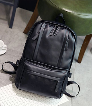 Sac à bandoulière homme PU sac à bandoulière sac étudiant ordinateur hommes sac marée