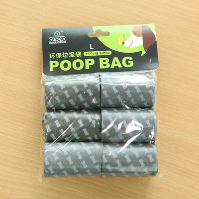 Chien Pet Travel Pooper pliable Scooper avec 1 rouleau de sacs décomposables Poop Scoop Clean Pick