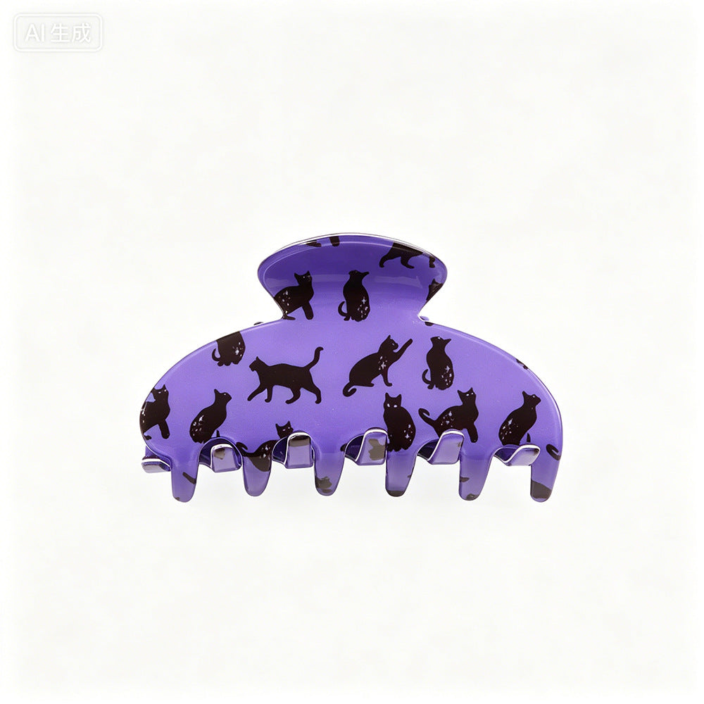 Halloween Empreinte de citrouille Cheveux Accessoire