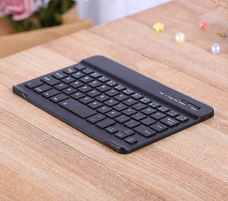 Clavier Bluetooth sans fil portable ultra-mince clavier de souris