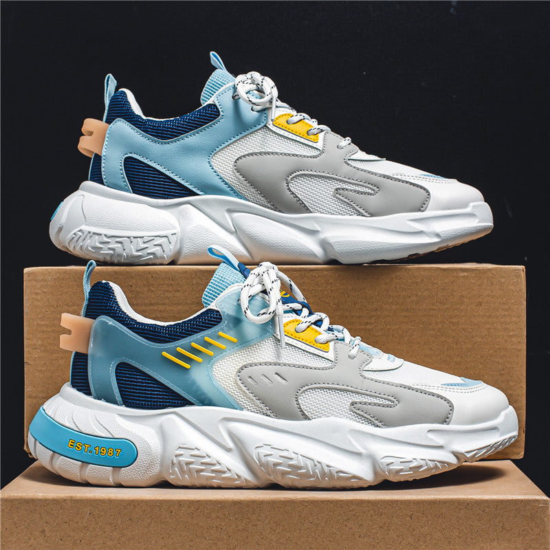 Hommes Mesh Sports-casual Chaussures en hausse de hauteur