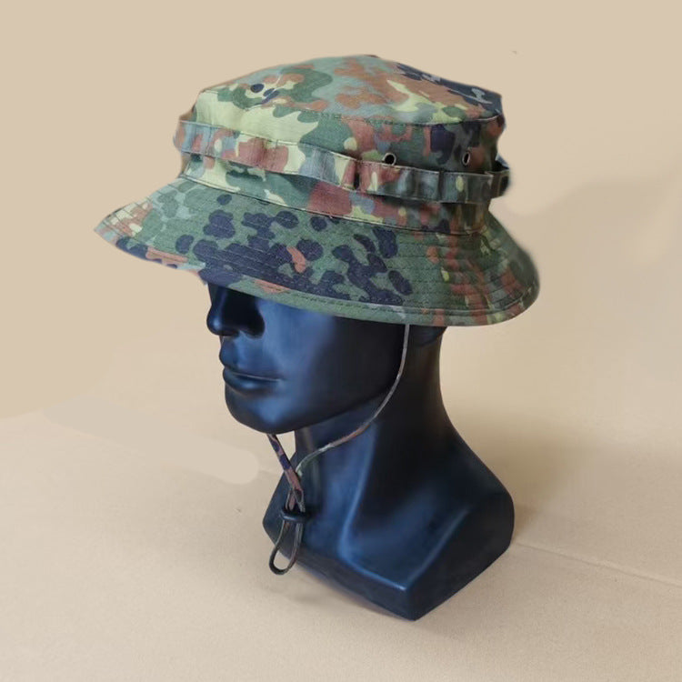 Camouflage Fan de l'Armée Tactique Short Brim Bonnie Hat