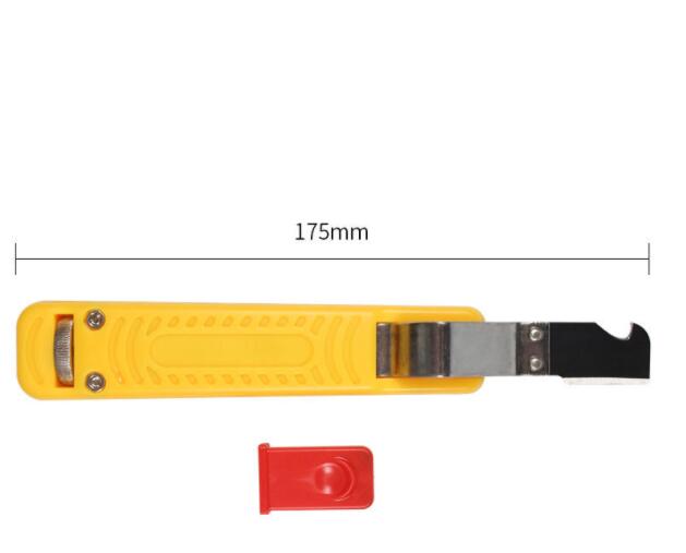 LY25-1 Ajustable Stripper de fil rond en PVC Electrician's Couteau