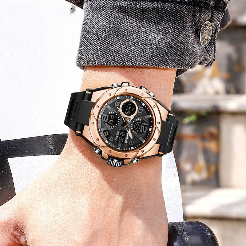 Montre Quartz multifonctionnelle pour homme