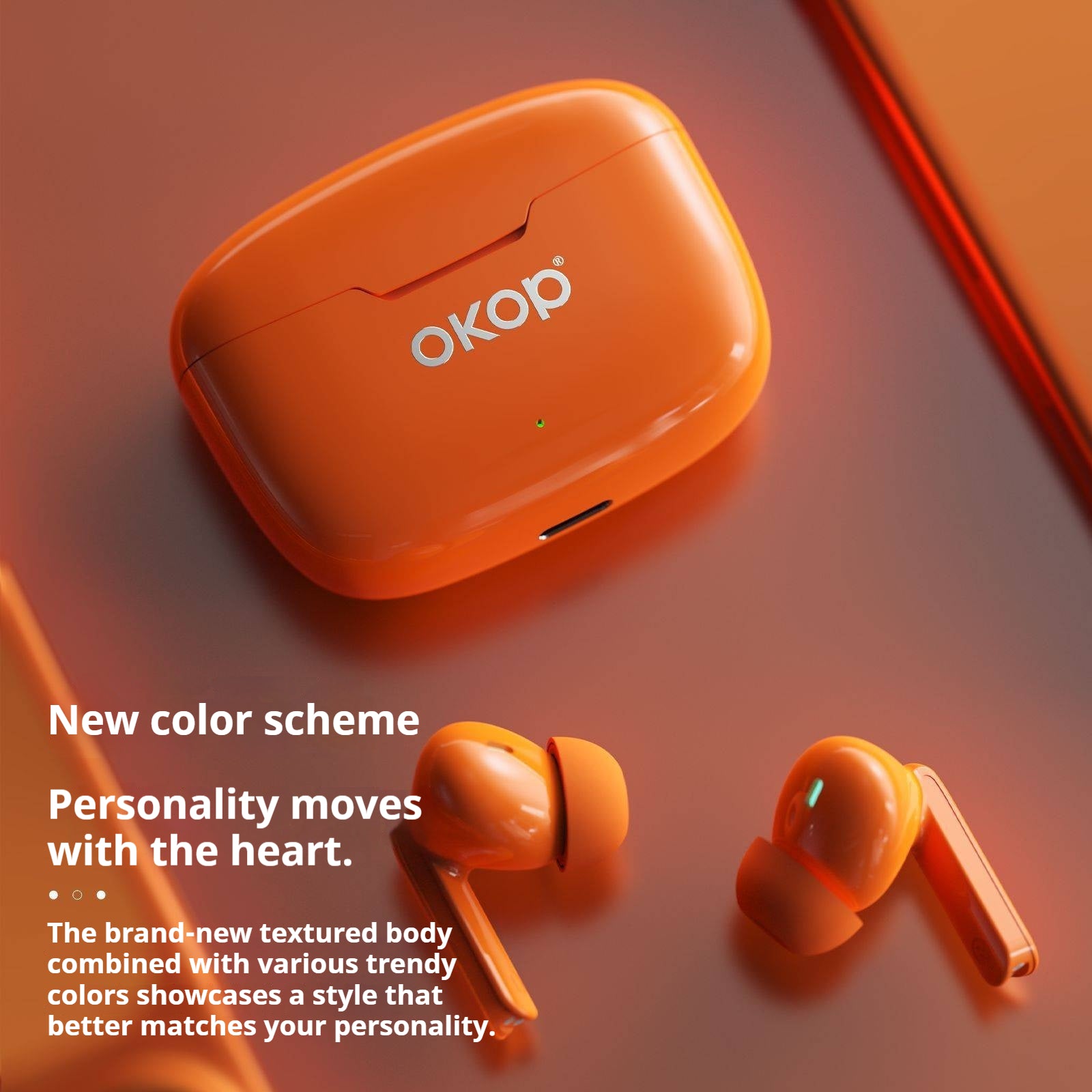 KP-216 Meilleurs appareils Bluetooth sans fil dans l'oreille Annulation active du bruit Audio Faible-