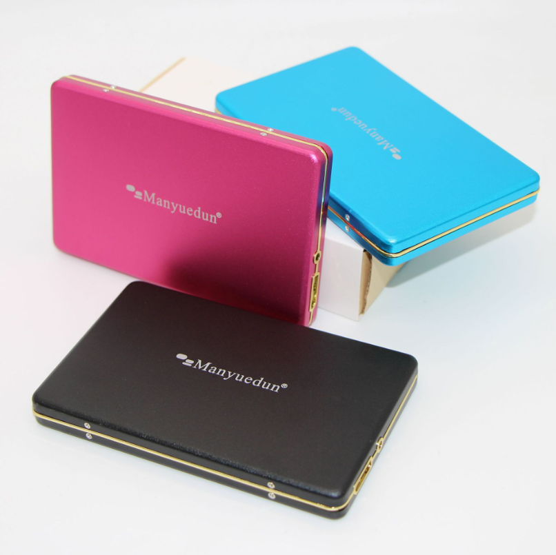 Ultra-slim portable hard drive