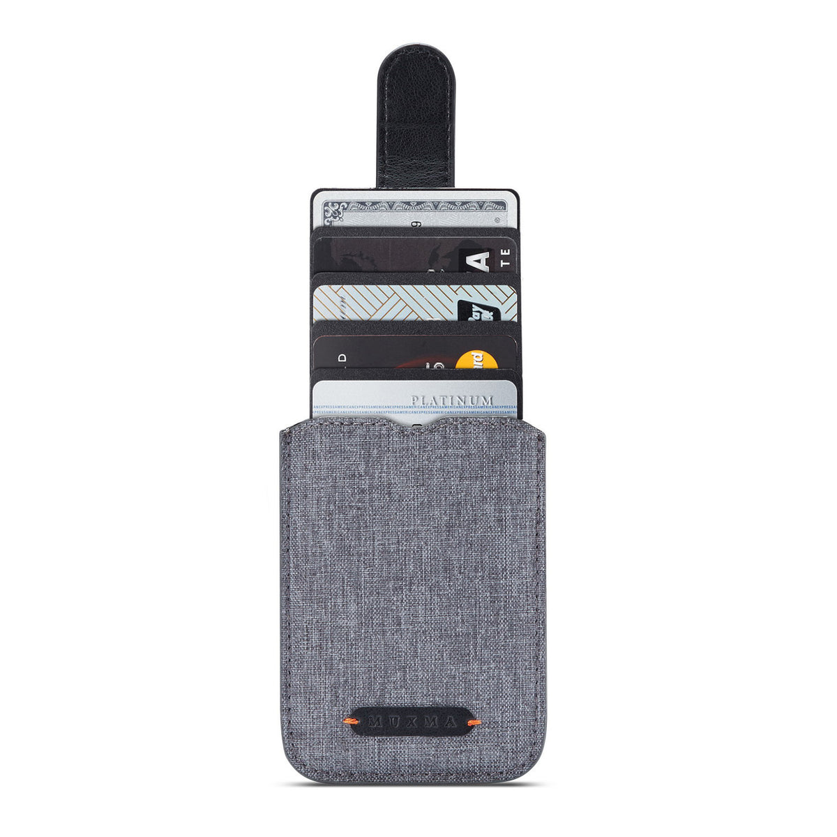 MUXMA 5 carte Carte en toile Mini étui de téléphone