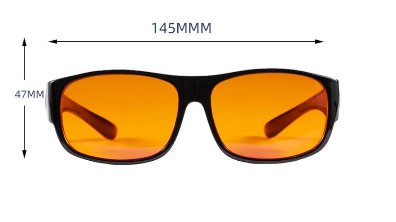 Ordinateur Téléphone mobile Anti-radiation-fatigue Flat Gaming Goggles Anti-bleu Lunettes de lumière