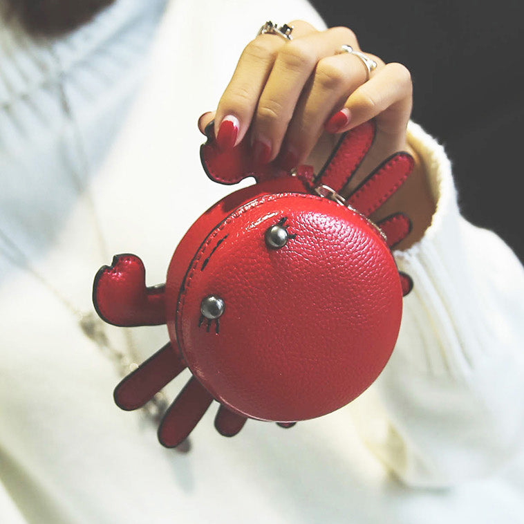 Sac à monnaie pour petit crabe