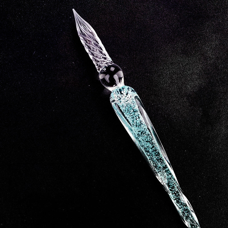 Créativité Stylo en verre lumineux Stylo en cristal