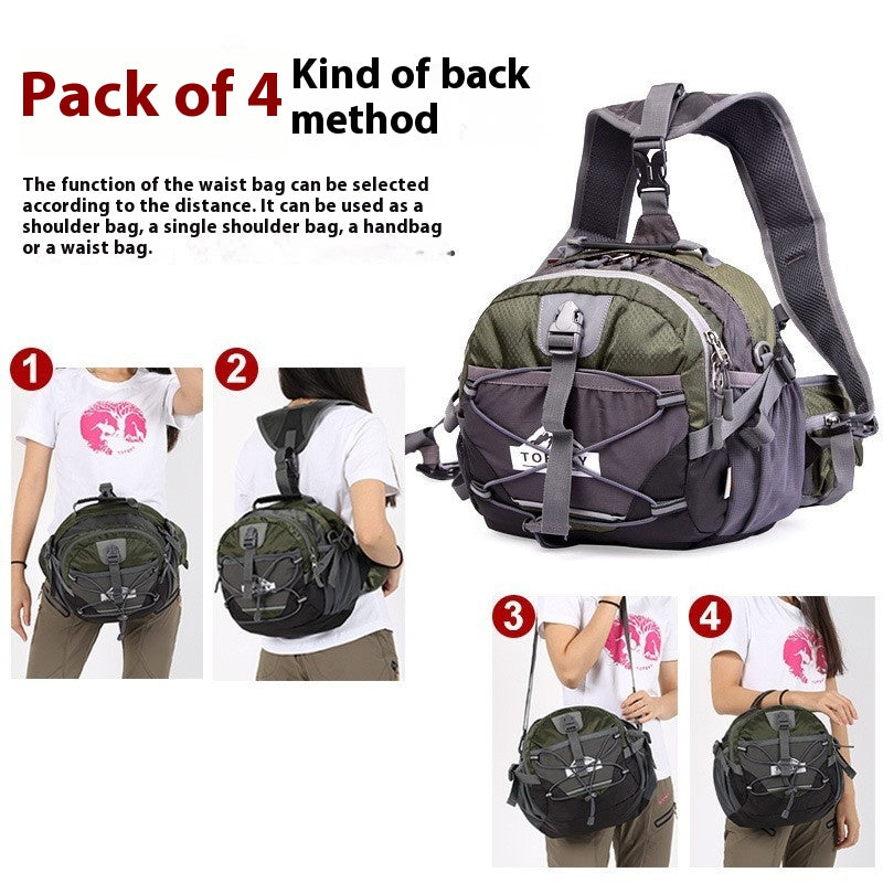 Sac à bandoulière multi-fonctionnel sport extérieur Sac à voile