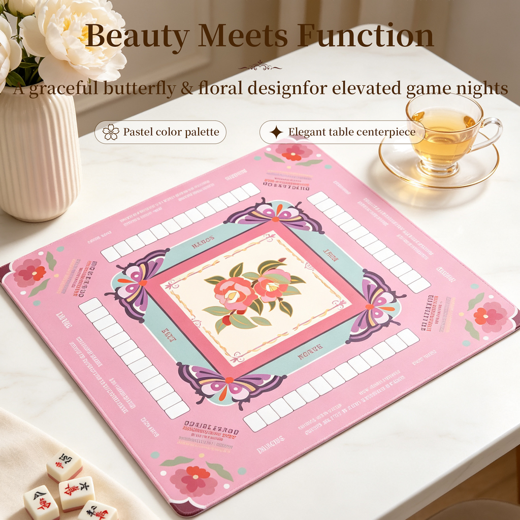 Mat de table américain de Mahjong 31,1 X 31,1 pouce