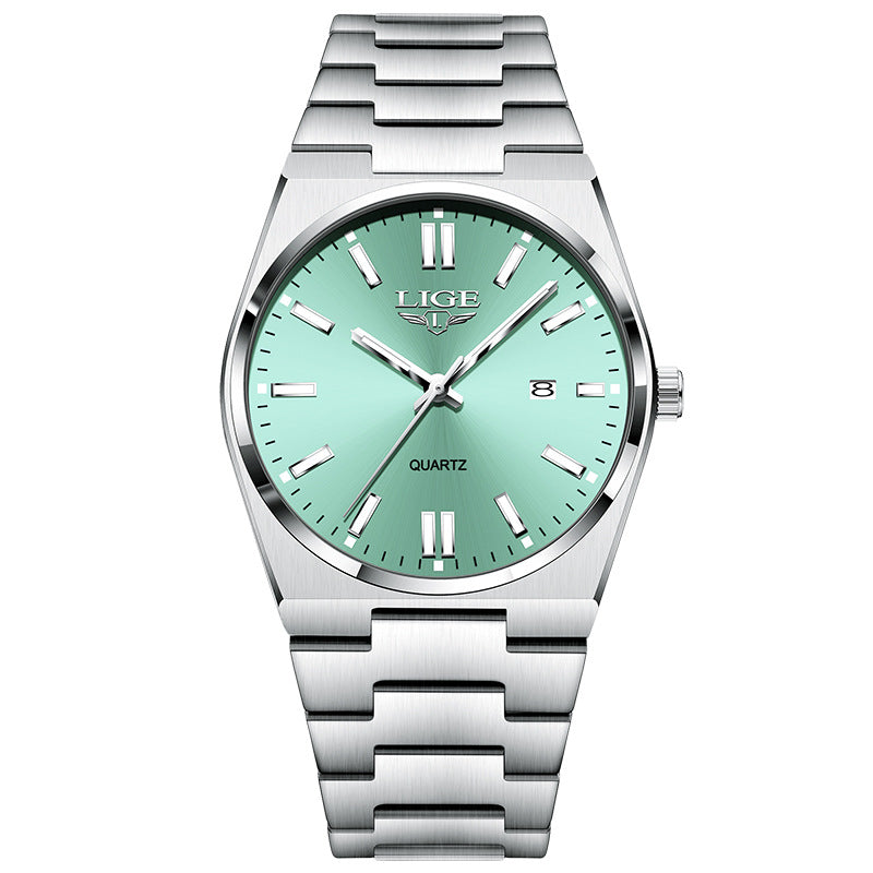 Imperméable Quartz lumineux Calendrier multifonction Wristwatch