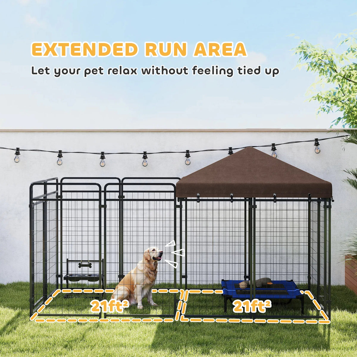 Dog Kennel Outdoor(Aucun envoi le week-end)