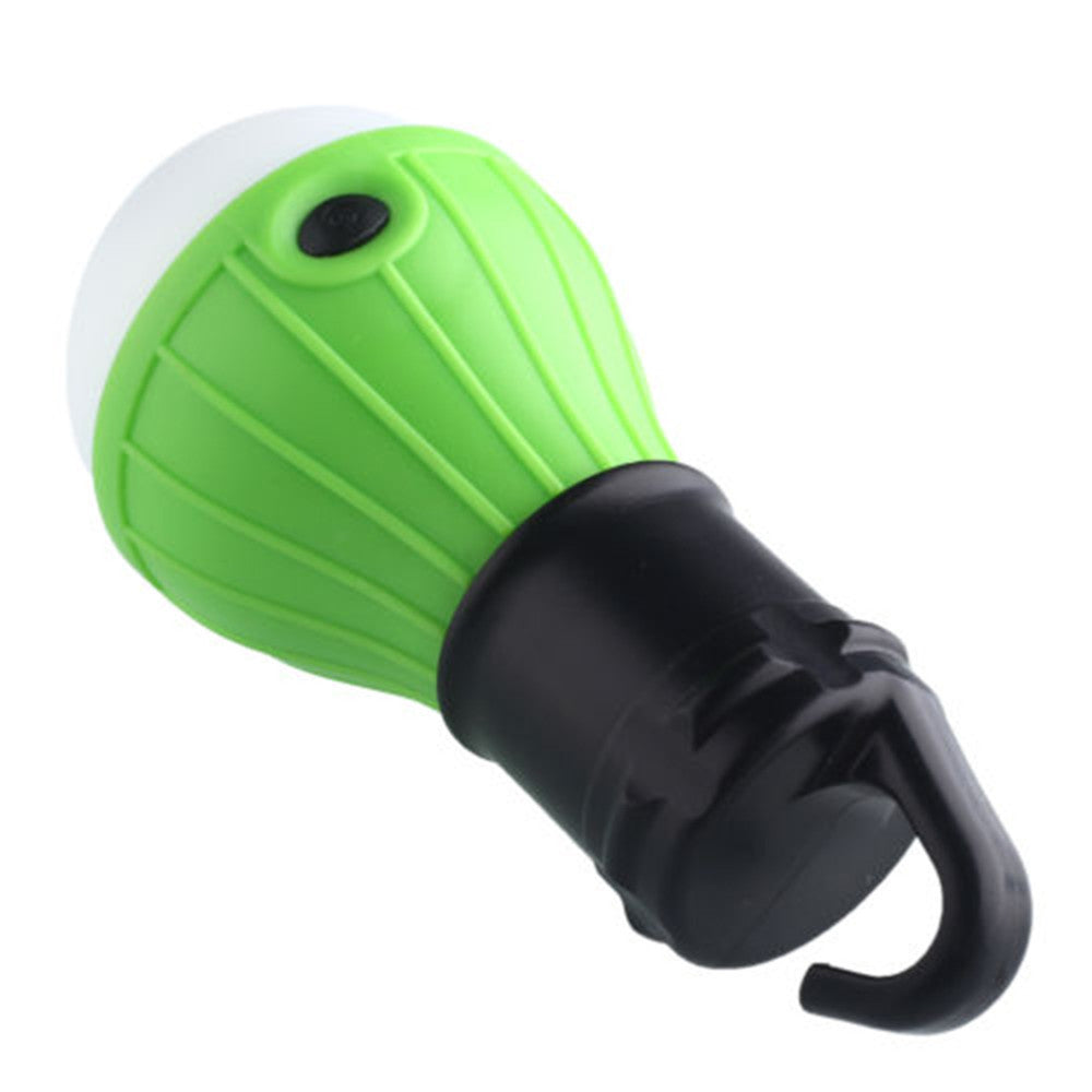 Crochet de suspension portable 3LED Camping Tente lumière de pêche extérieure lampe de lanterne torche R06