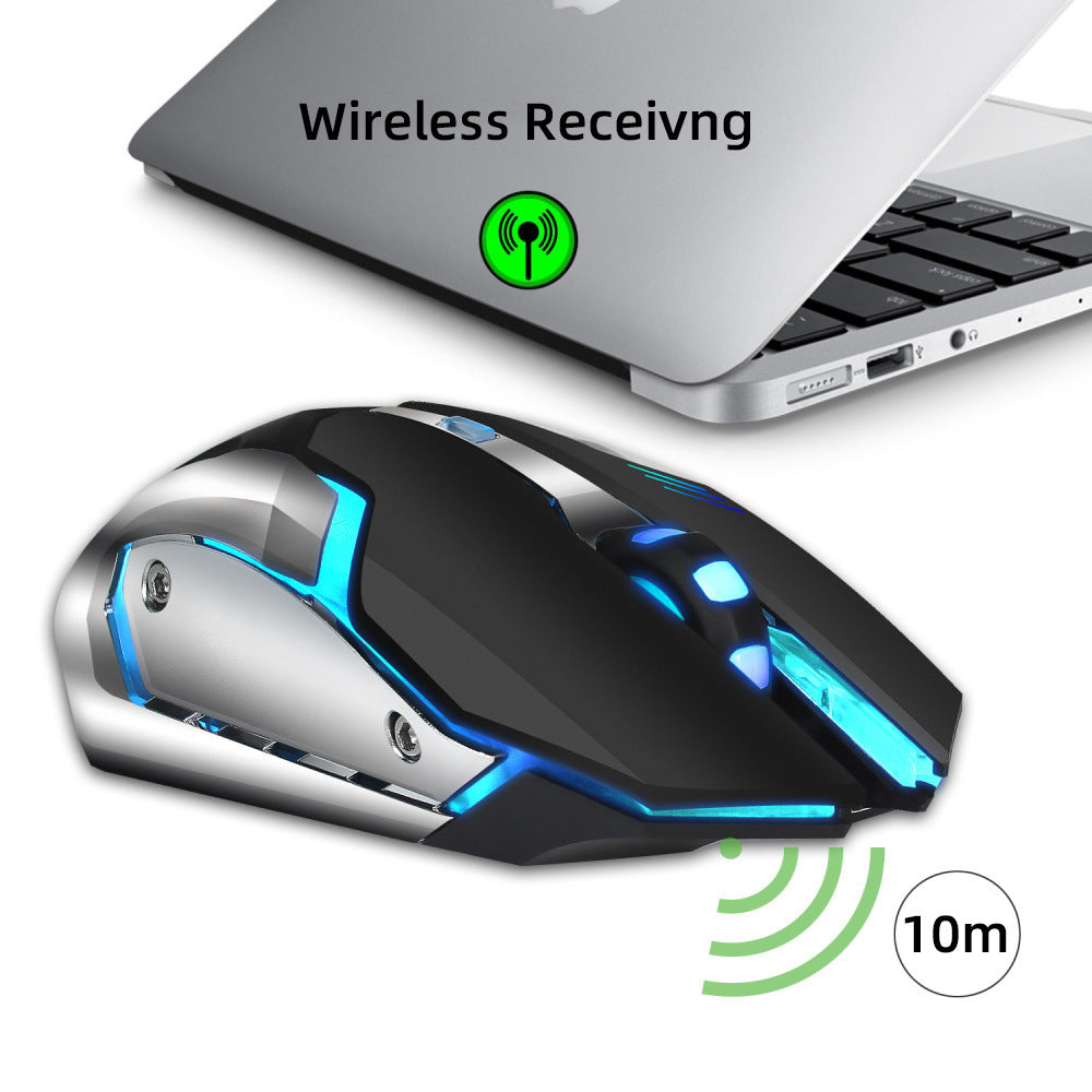 HXSJ 2.4G Wireless Mouse Luminous Gaming Mouse