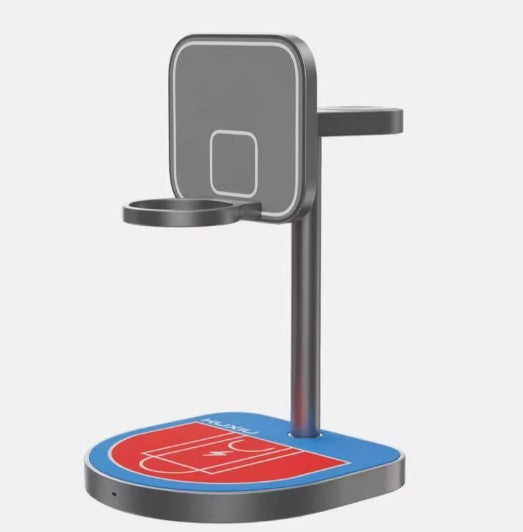 3-en-1 Basketball Hoop magnétique sans fil charge StandBase