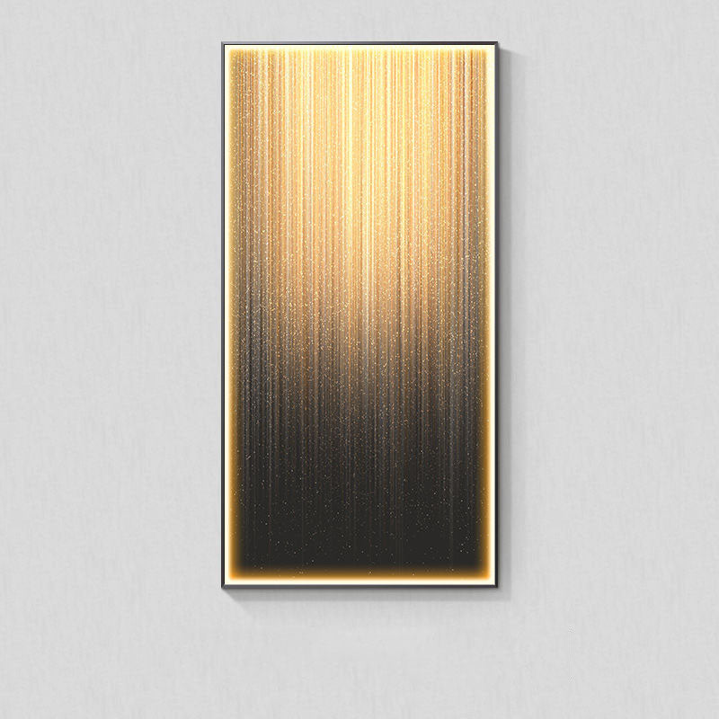 Modern Light Luxury Wall Abstract avec photo de suspension de lumière