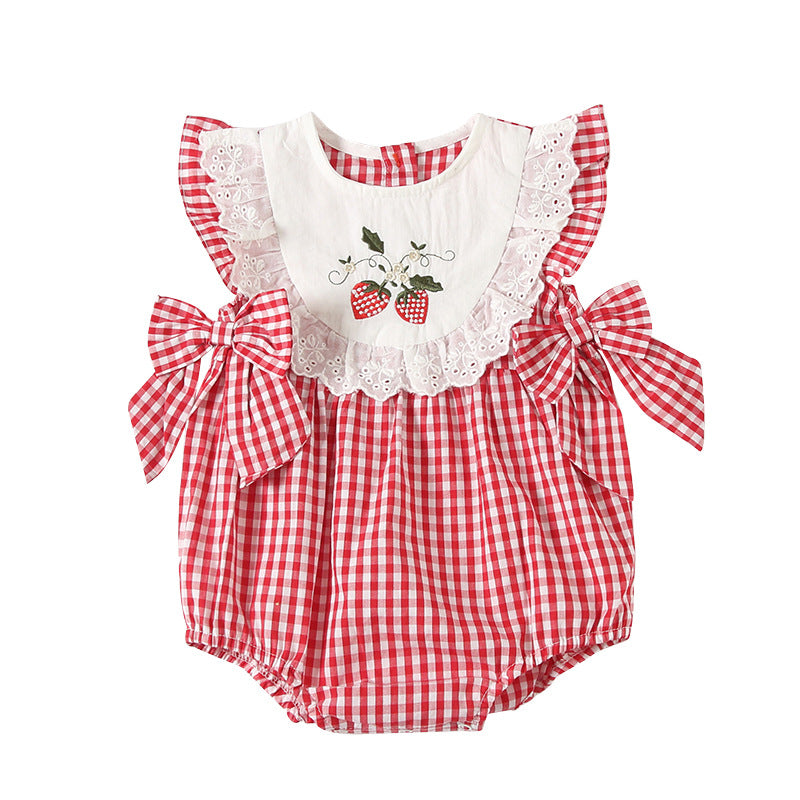 Bébé Bébé Vêtements Une pièce Romper Bodysuit Coton Onesie 9671 Pure Coton