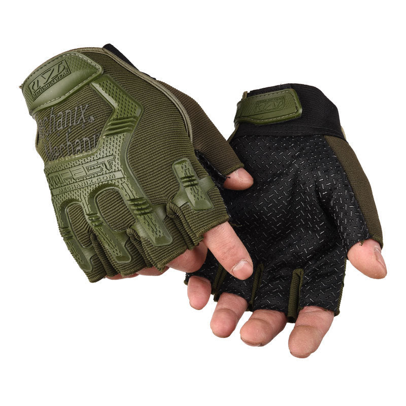 Gants de vélo d'été antidérapants pour sports de plein air pour hommes