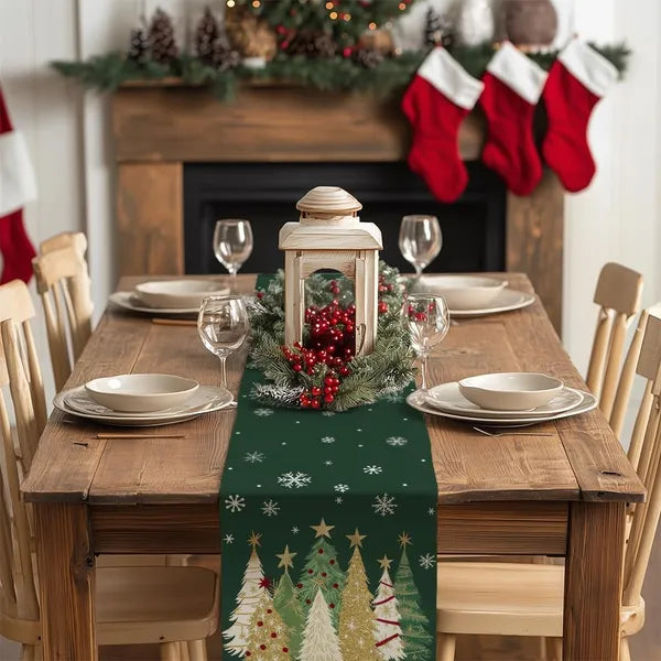Runner de table de Noël 13x72 pouce