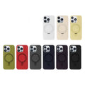 Boîtier de téléphone magnétique Silicone liquide